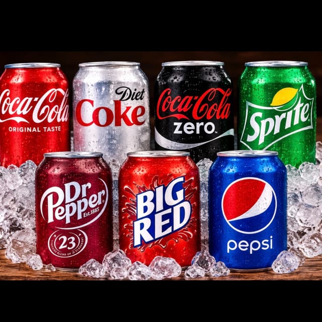 Canned Drinks.