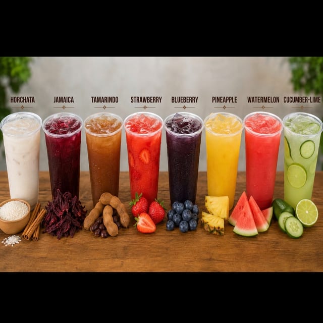 Aguas Frescas.