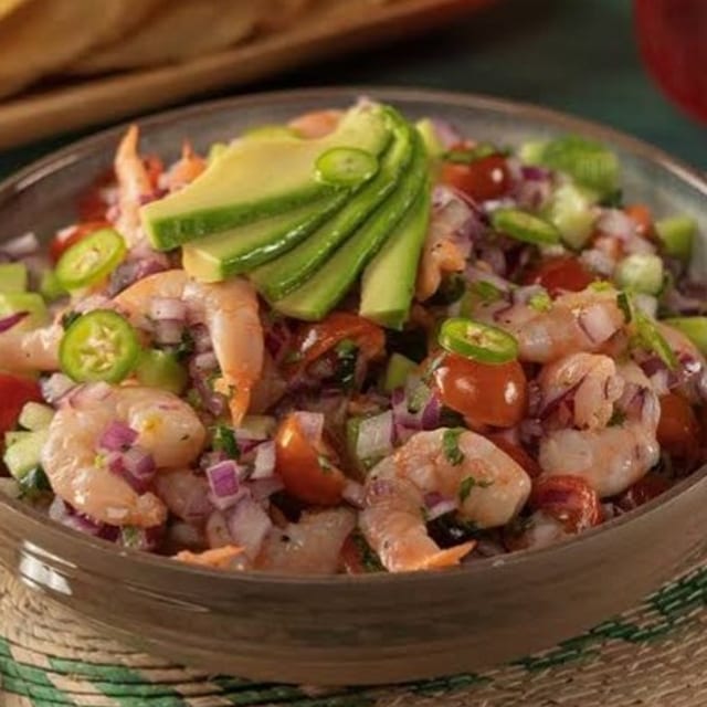 Ceviche Mix Shrimp & Fish.