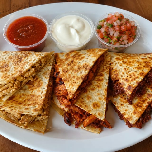 Al Pastor Quesadilla.
