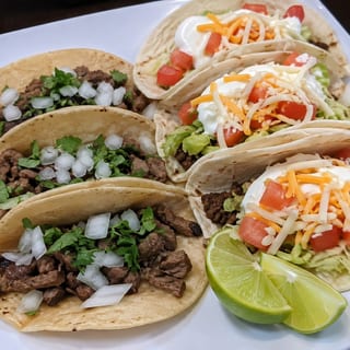 3 Steak or Beef Tacos